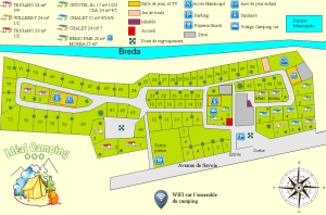 Plan 2017 idéal camping camping Allevard les Bains., isère, Belledonne